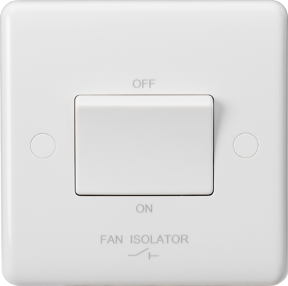 Picture of Curved Edge 10AX 3-Pole Fan Isolator Switch
