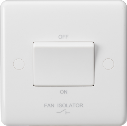 Picture of Curved Edge 10AX 3-Pole Fan Isolator Switch