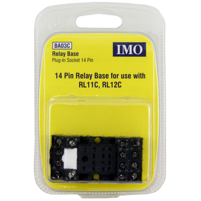 Picture of 11 Pin 10A Din Rail Relay Base