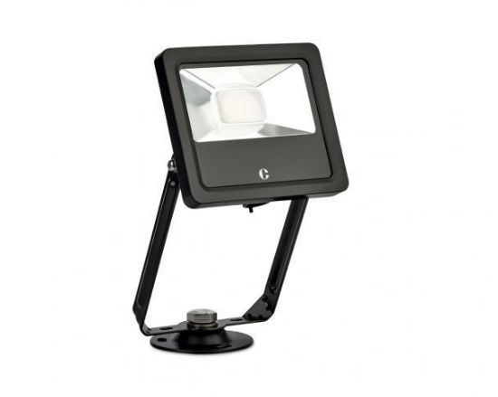 Picture of 10W LED Tri-Colour Floodlight Black