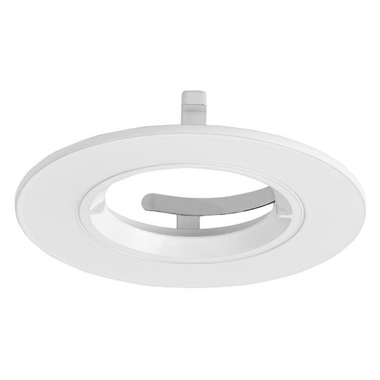 Picture of EFD™ PRO 90MM FIXED ALUMINIUM DOWNLIGHT BEZEL - MATT WHITE