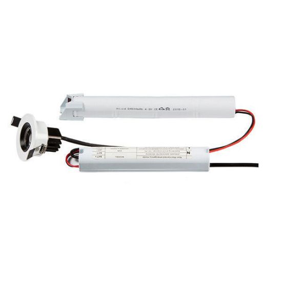 Picture of 230V IP20 5W LED Emergency Downlight 6000K (non-maintained use only)