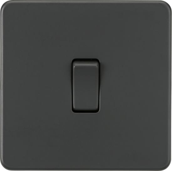 Picture of Screwless 10AX Intermediate Switch - Anthracite