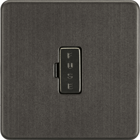 Picture of Screwless 13A Fused Spur Unit - Smoked Bronze