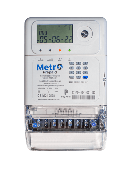 Picture of Metro Prepayment Meter - Three Phase