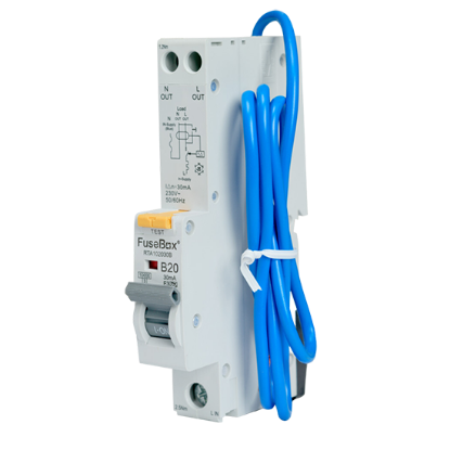 Picture of RTA102030B 20A B Curve RCBO 30mA Type A