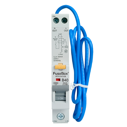 Picture of RTA104030B 40A B Curve RCBO 30mA Type A 