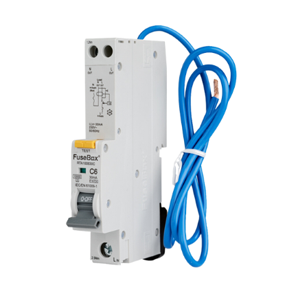Picture of RTA100630C 10kA 6A 30MA C Curve Type A RCBO