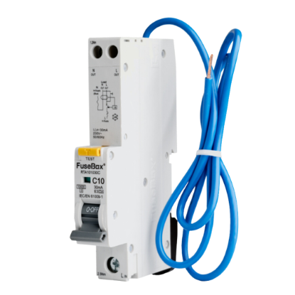 Picture of RTA101030C 10kA 10A 30MA C Curve Type A RCBO