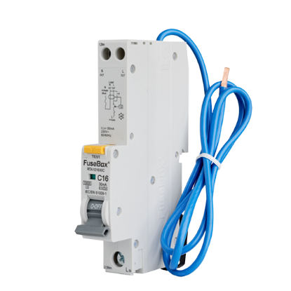 Picture of RTA101630C 10kA 16A 30MA C Curve Type A RCBO 